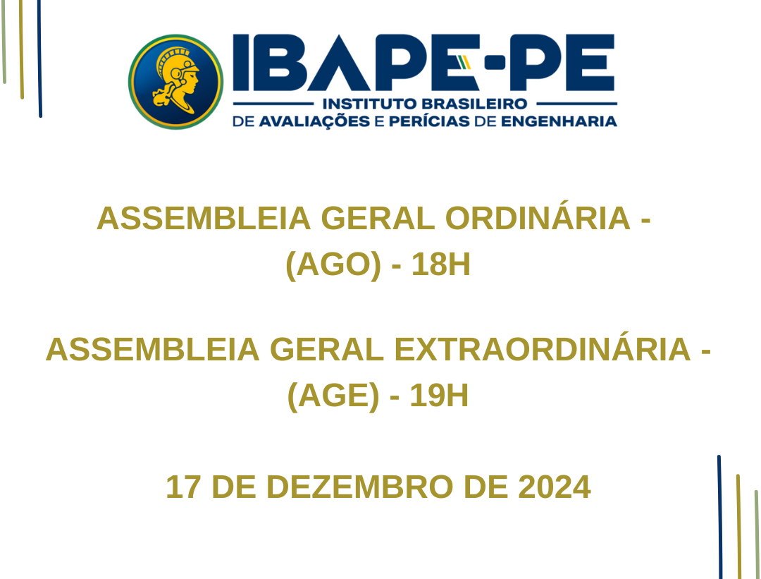 ASSEMBLEIA GERAL ORDINÁRIA E EXTRAORDINÁRIA – 17/12/2024