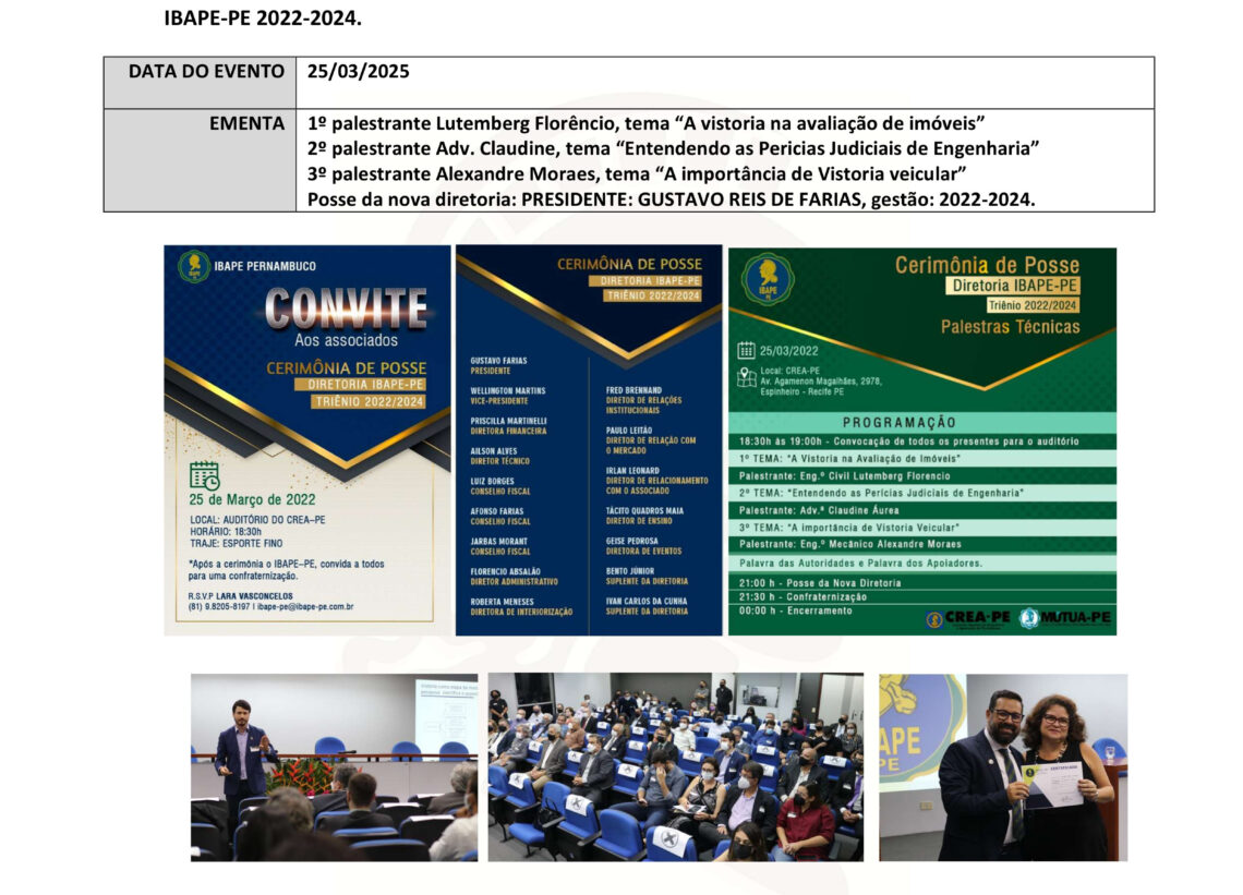 E-BOOK DE AÇÕES TÉCNICAS DO IBAPE-PE 2022-2024