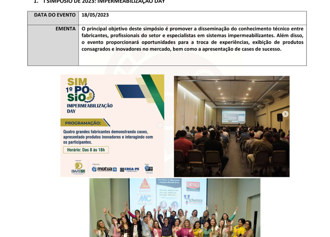 E-BOOK DE AÇÕES TÉCNICAS DO IBAPE-PE 2022-2024