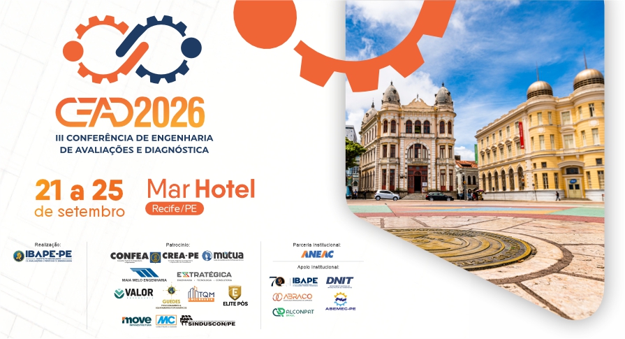 CEAD 2026 – III CONFERÊNCIA DE ENGENHARIA DE AVALIAÇÕES E DIAGNÓSTICA
