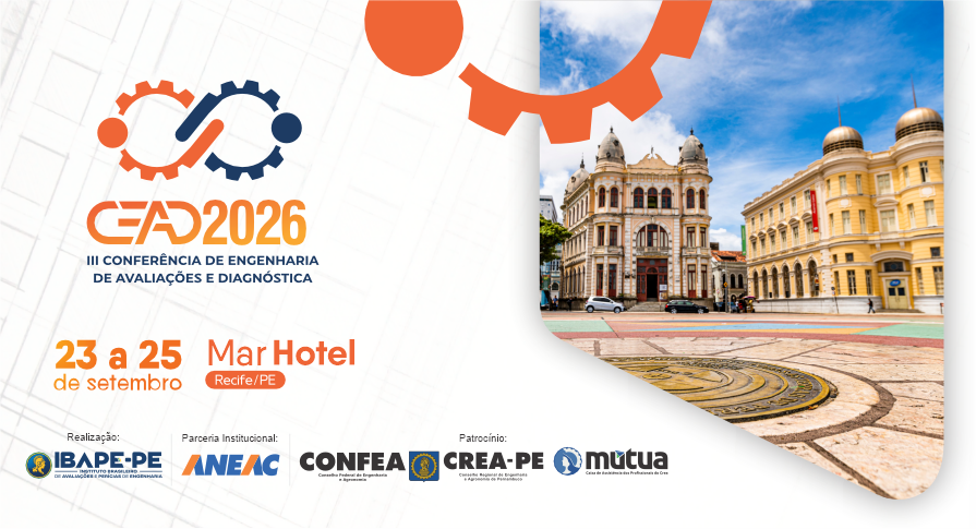 CEAD 2026 – III CONFERÊNCIA DE ENGENHARIA DE AVALIAÇÕES E DIAGNÓSTICA