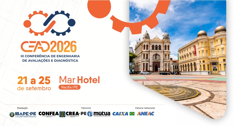 CEAD 2026 – III CONFERÊNCIA DE ENGENHARIA DE AVALIAÇÕES E DIAGNÓSTICA