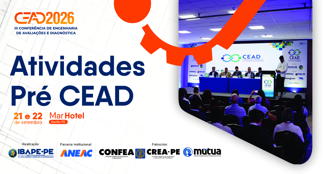 CEAD 2026 – III CONFERÊNCIA DE ENGENHARIA DE AVALIAÇÕES E DIAGNÓSTICA