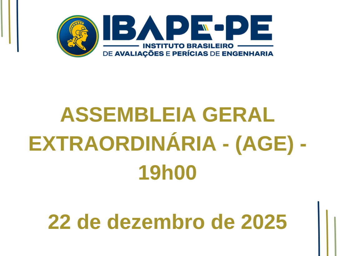EDITAL DE CONVOCAÇÃO ASSEMBLEIA GERAL EXTRAORDINÁRIA (AGE) 22/12/2025