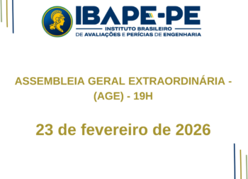 EDITAL DE CONVOCAÇÃO ASSEMBLEIA GERAL EXTRAORDINÁRIA (AGE) 23/02/2026